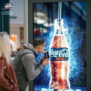 Coke Zero billboard Coke Zero billboard