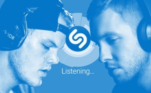 Avicii Harris and Shazam