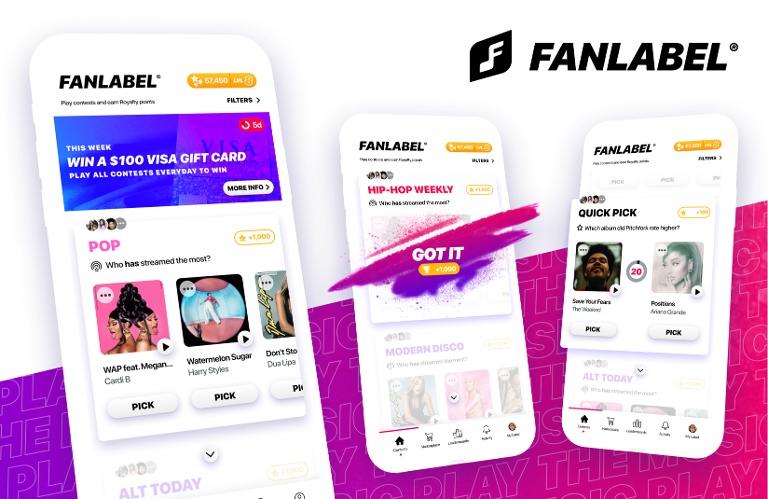FanLabel app by Tuned Global