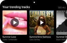 Your trending tracks - Tuned Global