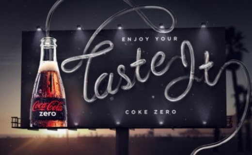 Enjoy your taste it Coke Zero