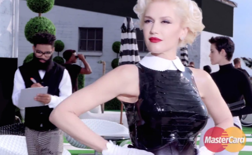 MasterCard and Gwen Stefani in Priceless Ad Campaign