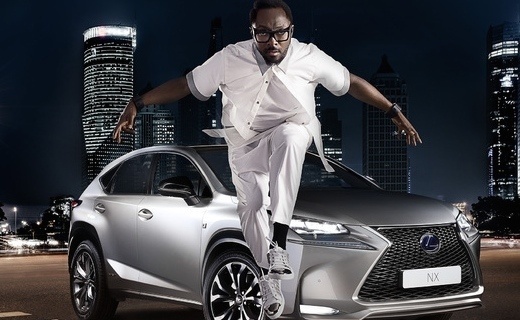 will.i.am and lexus