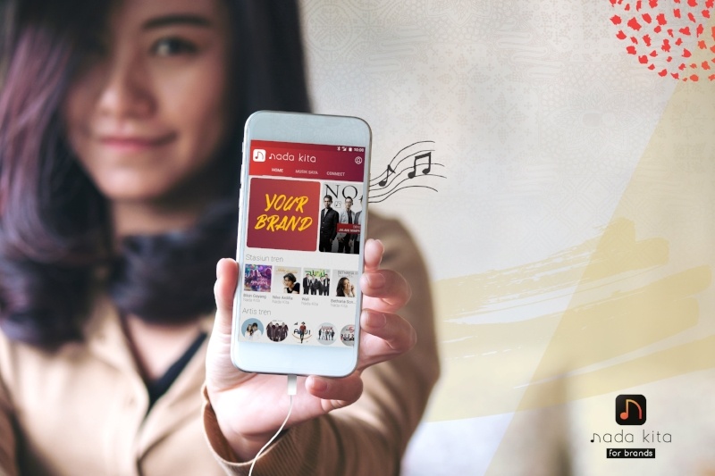 Nada Kita music app launches a unique solution for brands to connect with millions of Indonesian consumers