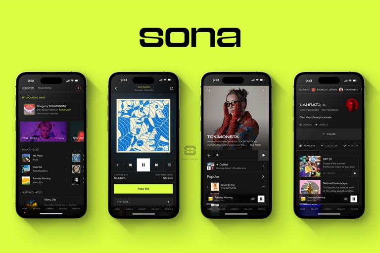Tuned Global powers sona.stream, the new artist-first streaming service