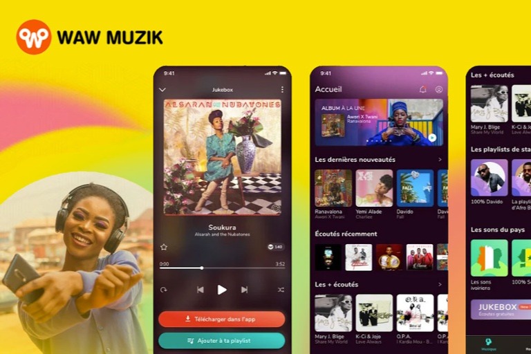 Tuned Global to power West African WAW MUZIK music streaming app